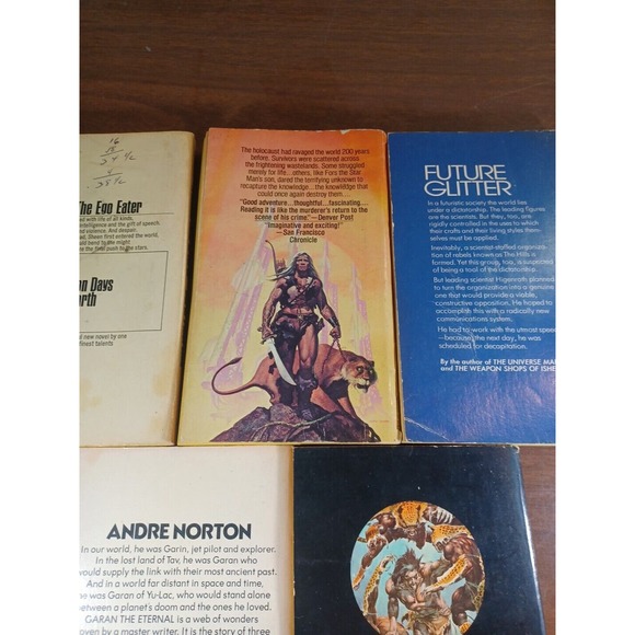 VINTAGE SCIFI PAPERBACK Book LOT OF 5 - Picture 9 of 15